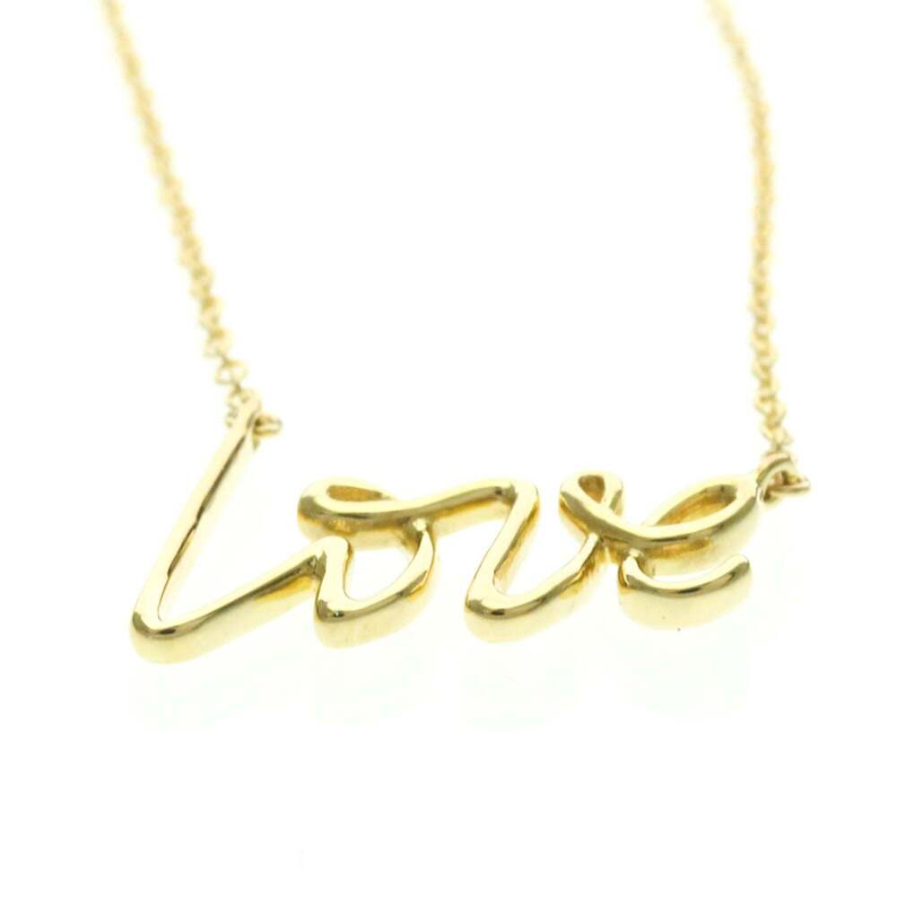 TIFFANY 18k Gold Love Necklace - Picture 5 of 12